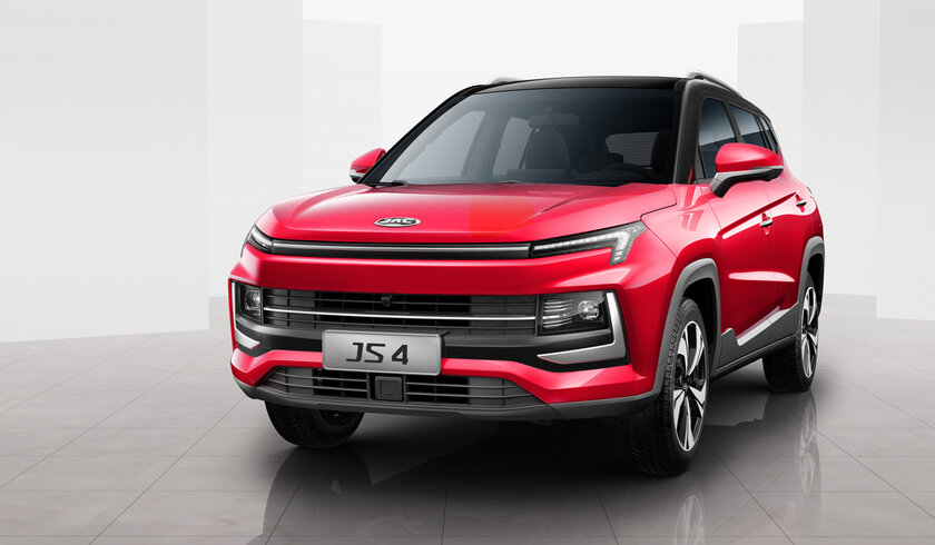 JAC JS4 на платформе Volkswagen появится в России уже в июле