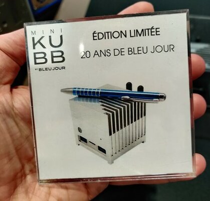 Компания из Франции выпустила Kubb Mini — миниатюрный компьютер, созданный вручную