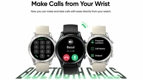 Умные часы Realme TechLife Watch R100 могут звонить по Bluetooth