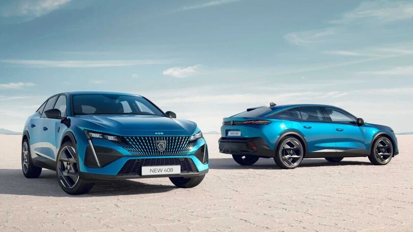 Необычная решётка, огромные экраны и стильный кузов: Stellantis представила Peugeot 408