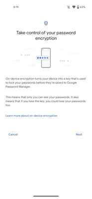 Даже Google не увидит пароли. Как включить шифрование прямо на устройстве