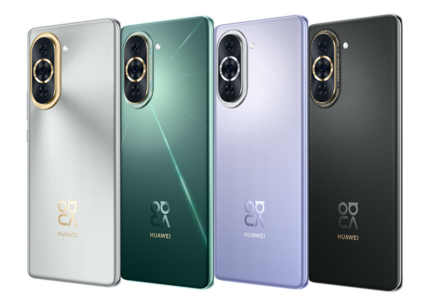 Посмотрите на эту камеру! Huawei представила элегантные смартфоны Nova 10 и 10 Pro