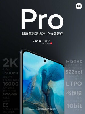 Представлен Xiaomi 12S Pro: флагман, с которым не перестарались