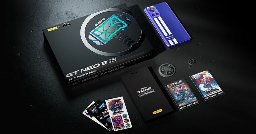 Смартфон для бога грома Тора: Realme представила специальную версию GT Neo 3