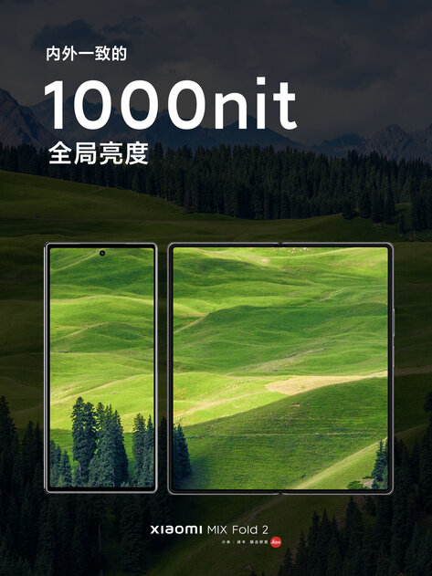 Xiaomi представила MIX Fold 2: складной смартфон с очень тонким корпусом
