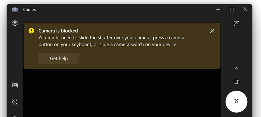 Windows 11 научили определять шторку для веб-камеры, но скотч всё-ещё можно применить