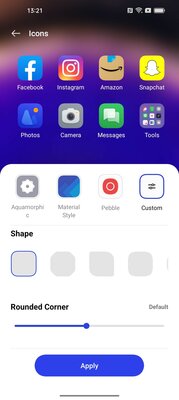 Обзор ColorOS 13 от OPPO: акваморфный дизайн и фишки, которых нет в Android — Акваморфный дизайн. 13