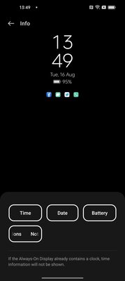 Обзор ColorOS 13 от OPPO: акваморфный дизайн и фишки, которых нет в Android — Always-on Display. 6