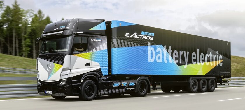 Mercedes-Benz is developing an electric truck with a range of 500 km: it will hit the road in 2024