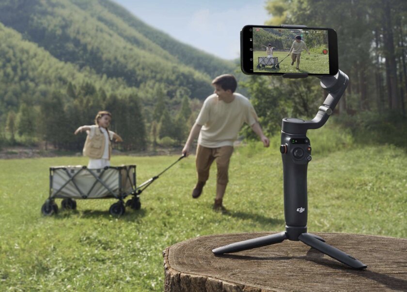 DJI представила стабилизатор Osmo Mobile 6: он умеет отслеживать объекты в кадре