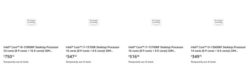 350 долларов за Core i5-13600KF: инсайдеры раскрыли цены на новые процессоры Intel
