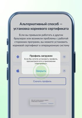 Как установить российские сертификаты на Android, Windows, iPhone и macOS — Установка на iOS (iPhone и iPad). 2