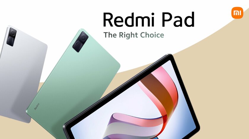 Xiaomi представила свой самый дешёвый планшет — Redmi Pad. На удивление хорош