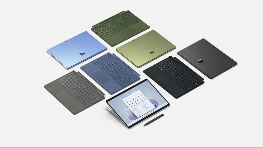 Microsoft представила компьютеры Surface 2022: в трансформере Pro 9 теперь 5G и два процессора на выбор