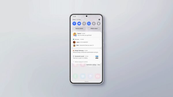 Samsung выпустила прошивку One UI 5: масштабный редизайн, текстовые звонки и видеообои