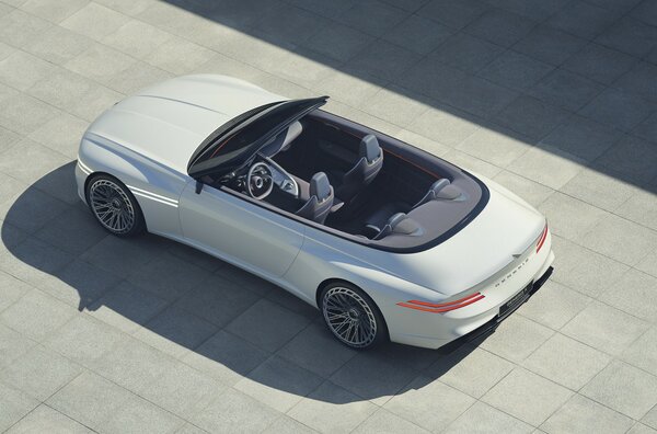 Genesis показал электрокабриолет X Convertible — концепт, который никогда не станет серийным
