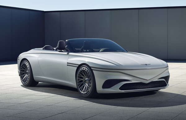 Genesis показал электрокабриолет X Convertible — концепт, который никогда не станет серийным