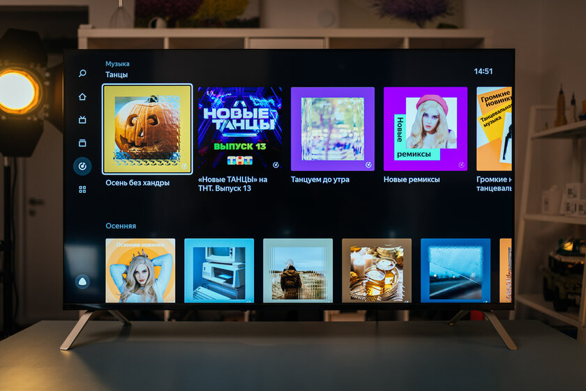 Можно управлять только голосом? Обзор Яндекс Телевизора 50" с Алисой — Платформа Яндекс.ТВ и что она может. 11