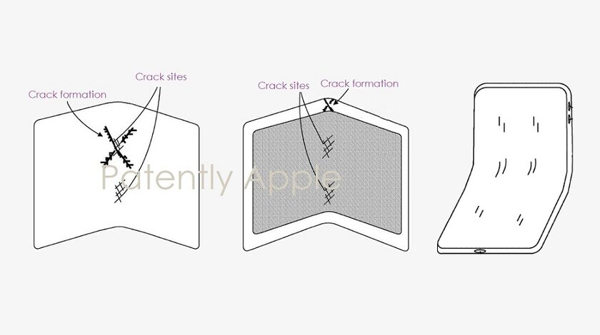 Apple получила патент на защитное покрытие для гибких дисплеев: оно не трескается и не мнётся
