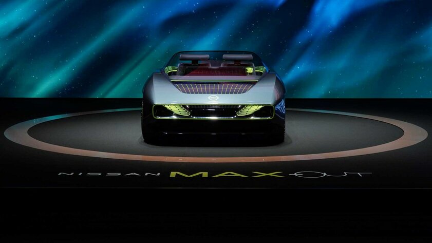 Nissan вдохновился авто из Cyberpunk 2077? Он показал очень необычный электрокар