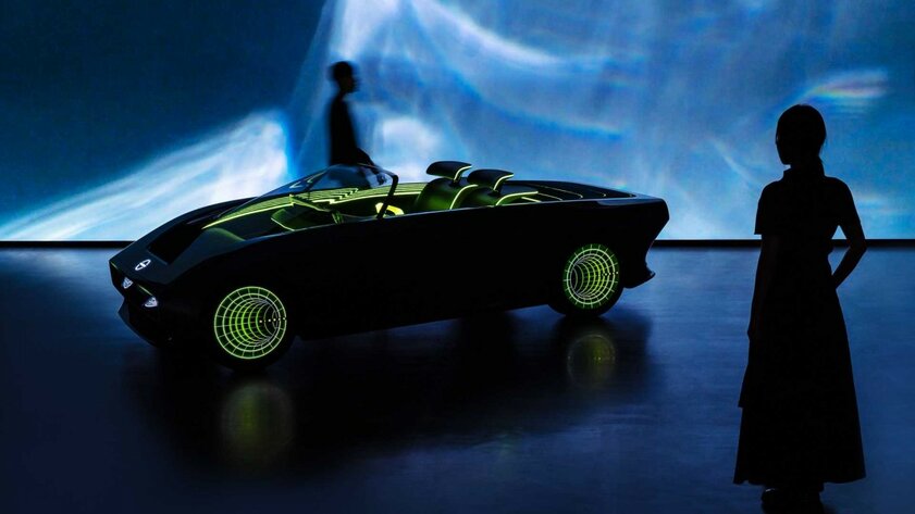 Nissan вдохновился авто из Cyberpunk 2077? Он показал очень необычный электрокар