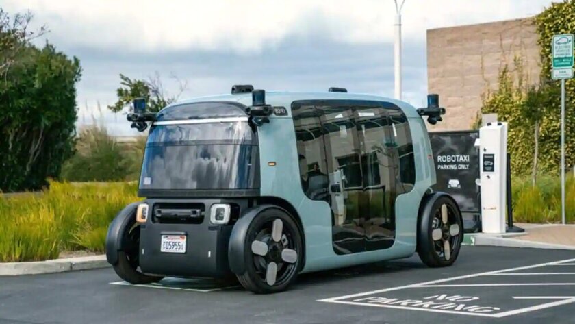 Беспилотный автомобиль Amazon уже ездит по дорогам общего пользования: у него нет руля и педалей