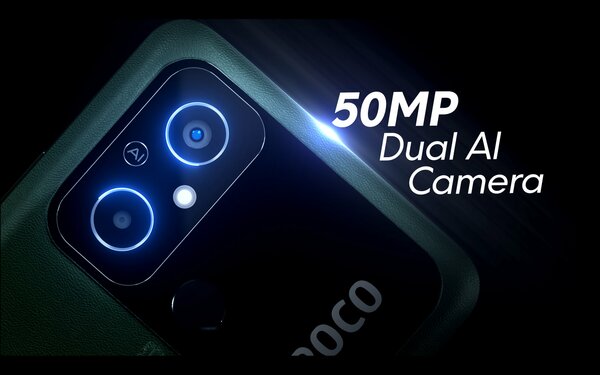 Xiaomi выпустила странный дешёвый смартфон — POCO C55. С имитацией кожи и строчкой