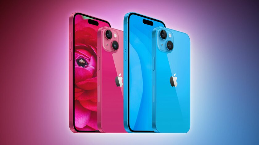 Бордовый, голубой и малиновый: показаны iPhone 15 в новых цветах. Очень спорные