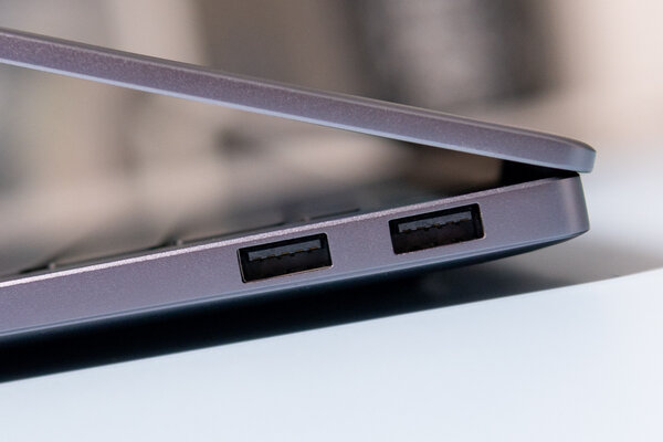 Обзор Huawei MateBook 14 (2022): хороший ноутбук стал ещё лучше — Железо и разъёмы. 24