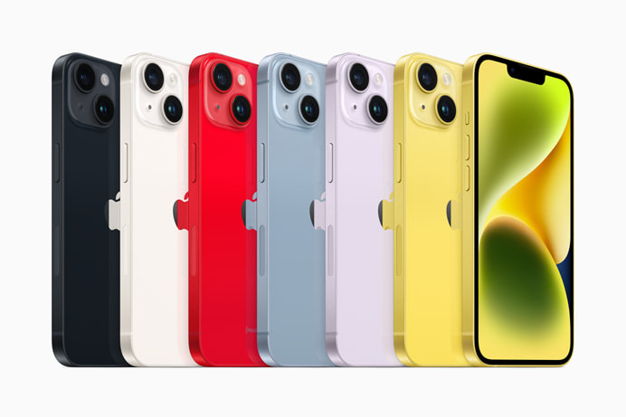 Весенний цвет: Apple представила жёлтые iPhone 14 и 14 Plus