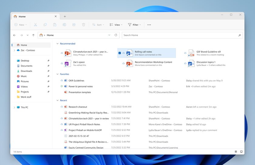 Проводник Windows начал показывать рекомендуемые файлы: как он их определяет