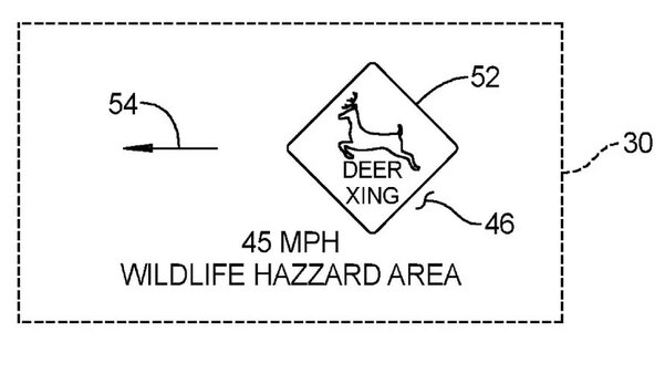 GM патентует систему уведомлений, чтобы избежать гибели животных на дорогах