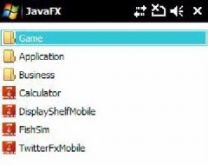 JavaFX Mobile for Windows Mobile 1.2