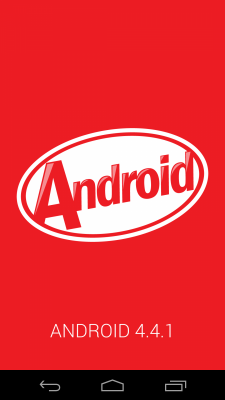 Компания Google выпустила минорное обновление Android 4.4.1 KitKat