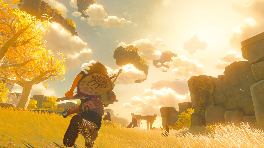 Перемещения во времени и крафт транспорта: Nintendo показала геймплей новой The Legend of Zelda