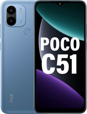 Представлен бюджетный POCO C51 с Android 13 и 4+3 ГБ ОЗУ за 100 долларов