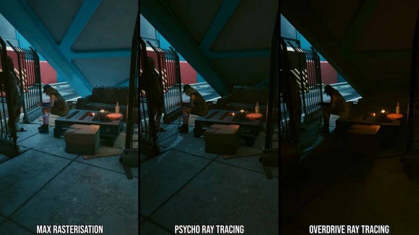 Прожорливую технологию «трассировки пути» протестировали в Cyberpunk 2077: игра выглядит совершенно иначе