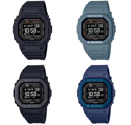 Представлены смарт-часы Casio G-Shock G-SQUAD DW-H5600 с технологией Polar и корпусом из биопластика