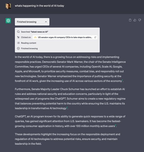 Чат-бот ChatGPT научился пользоваться интернетом: функция работает в GPT-3.5