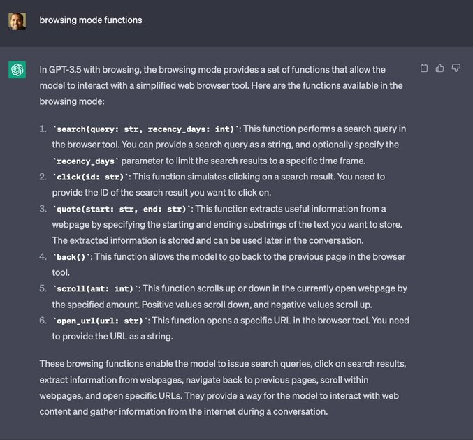 Чат-бот ChatGPT научился пользоваться интернетом: функция работает в GPT-3.5