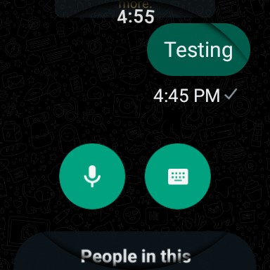 WhatsApp теперь можно использовать на смарт-часах с Wear OS