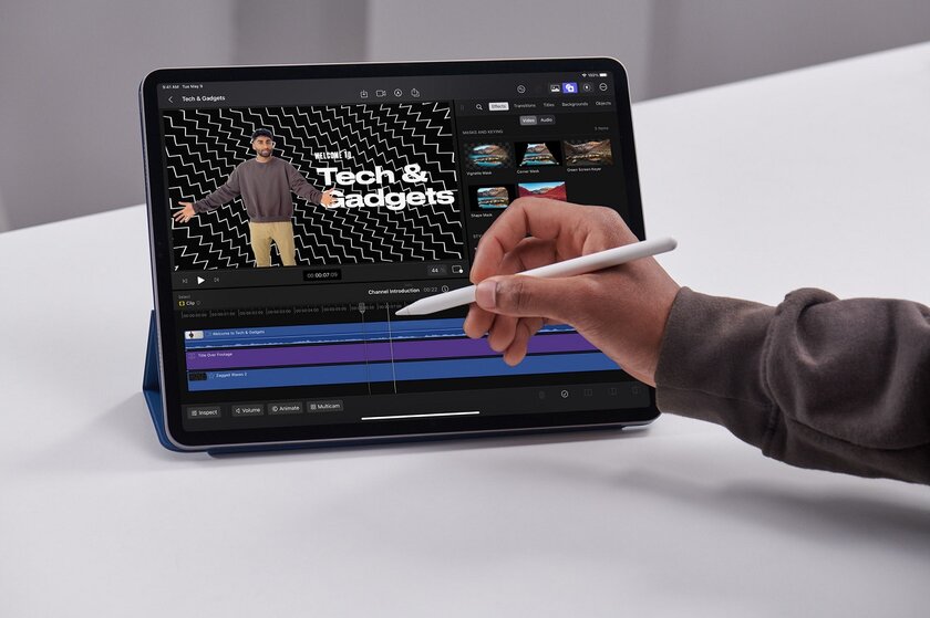 Apple выпустит Final Cut Pro и Logic Pro на iPad: они не уступают десктопным версиям