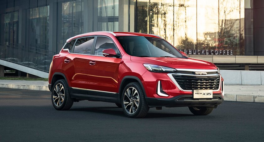 У российских дилеров уже появились кроссоверы BAIC X35: их собирают на Калининграде