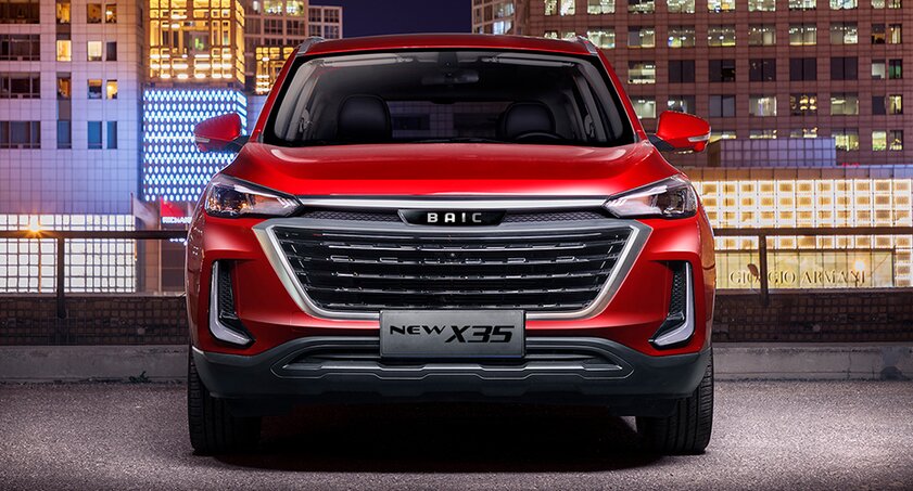 У российских дилеров уже появились кроссоверы BAIC X35: их собирают на Калининграде