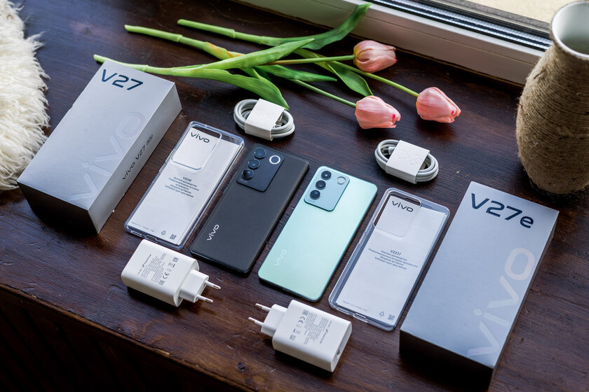 Два абсолютно разных смартфона из одной серии: обзор Vivo V27 и V27e — Комплектация. 1