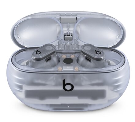 Apple представила прозрачные наушники Beats Studio Buds +. Просвечивается и корпус, и кейс