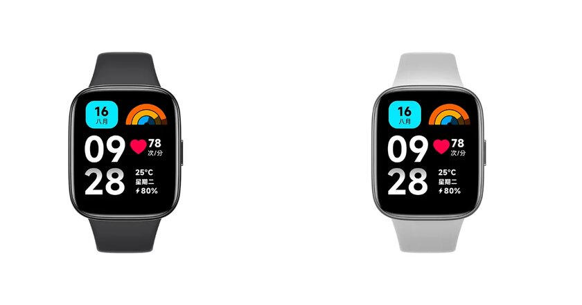 Представлены Redmi Watch 3 Lite: умные часы с большим экраном и батареей на 12 дней