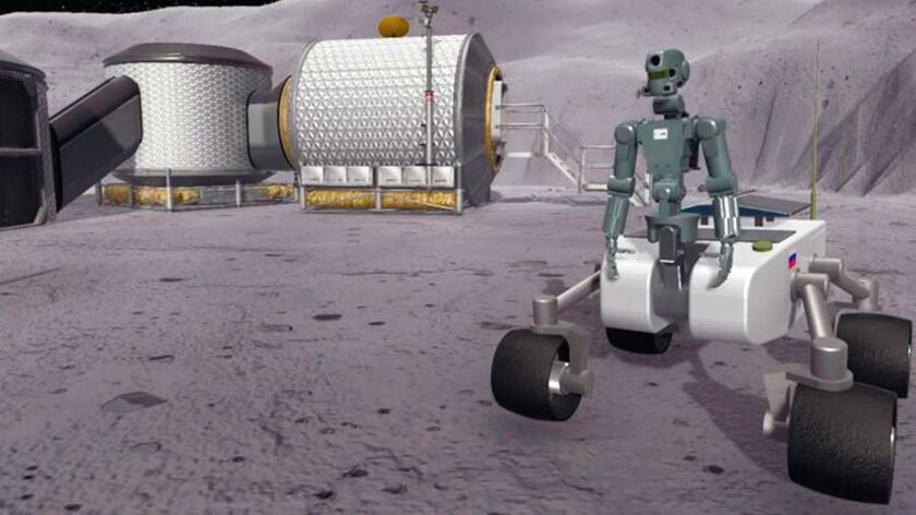 В России разрабатывают робота-кентавра: он позволит колонизировать Луну