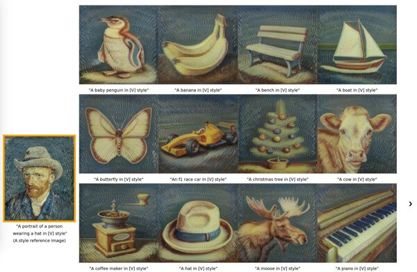 Банан от [Ван Гога]: новая нейросеть от Google рисует картинки в заданном стиле