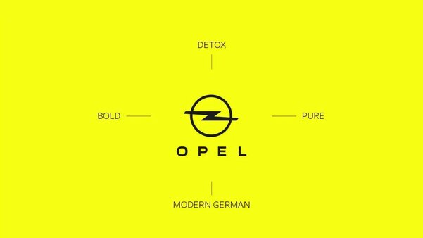 Opel снова обновил логотип и фирменный стиль. Теперь с намёком на электричество